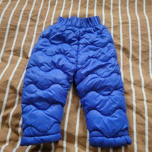 Winter babies paded pants